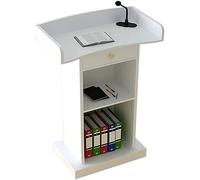 Podium de conférence portable avec bureau moderne pour bureau et événements, table lutrin simple pour salles de t réception d'hôtel, idéal pour les présentations