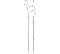 Podpěra na orchidej DECOR I bílá transparentní 58,5 cm