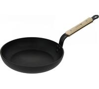 POÊLE Ø 24 cm Antiadhésive Poêle à frire induction Alu DE BUYER Choc B Bois