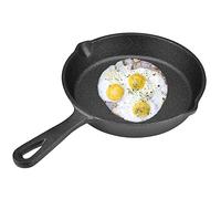 Poele 16 cm, Cast Iron Frying Pan Poêle à frire ronde en fontepour Induction Four Feu Cuisinière Grill Barbecue