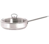 Poêle 2,4 L avec couvercle en verre Kulinaria Metalac inox/24 cm/2,4 L