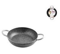Poêle 2 Poignées Antiadhésive Family Stone 32 Cm Argent Home