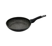 Poêle 20 à 30 cm Poêle marbre granit Induction anti-adhésif en série Marbre Golden Line KLAUS Berg, Fonte d'aluminium, Schwarz mit Gold, 30 cm
