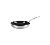 GreenPan Poêle Première 24 cm – Triply inox, revêtement céramique – Argent