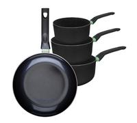 Poêle 28 cm et 3 casseroles 16/18/20 cm Fackelmann Brandao