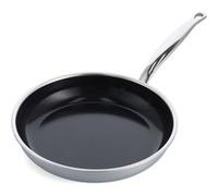 Poêle 28 cm inox triply revêtement céramique - Première - Greenpan - Argent / Métallique - Acier Inoxydable (inox) Argent G