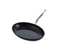 GreenPan Poêle universelle Barcelona Pro – Rond, Aluminium, Céramique, 220 °C, Noir