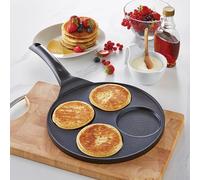 Poêle 4 blinis ou pancakes à induction 26,5 cm Mathon