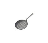 DE BUYER Poêle grill en tôle blanche Mineral B Element - 32 cm