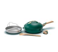 COOKUT La Fabuleuse Poêle Sauteuse Casserole Cocotte Cookut 28 cm - Vert Canopée