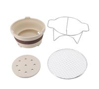 Poêle à Argile Chinoise Multifonctionnelle pour Faire du thé en Intérieur et en Extérieur, Four Compact et Portable pour le Camping, les Fêtes, Ensemble de Cocottes en Céramique