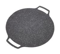 Poêle à barbecue ronde, poêle à griller de style coréen, grille de barbecue ronde, gril de barbecue coréen (30 cm)