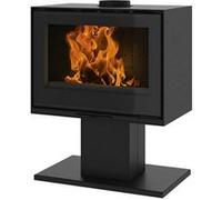 Poêle à bois 10kw noir Godin 411202ANTH Noir