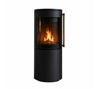 Poêle à bois AUBIS 8 kW - Noir
