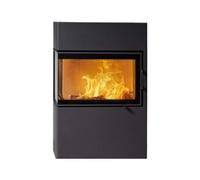 Poêle à bois Austroflamm Dexter 2.0 | 6 kW Charnières de porte à gauche