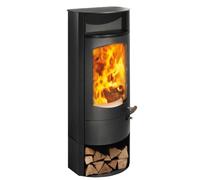Poêle à bois Austroflamm Koko 2.0 | 6 kW Verkleidung Stahl mit WHF Speckstein und Stahldeckel, dessus