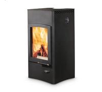 Poêle à bois Austroflamm Lucy Cook 6 kW mit Deckel Anschluss hinten