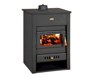 Poêle à bois avec bouilleur - Prity K2 CP W13 - 15 kW - Bouilleur intégré - Ø 130 mm