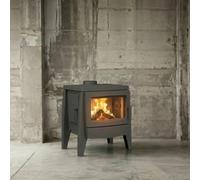 Poêle à bois Brunner Iron Dog 07 | 7 kW Porte de foyer côté droite