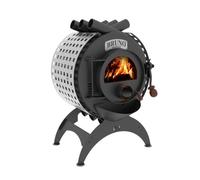 Poêle à bois Bruno Mini I 6 kW incl. support Classique, habillage latéral Quattro et catalyseur