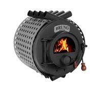Poêle à bois Bruno Mini II 10 kW Sans Socle, Habillage latéral