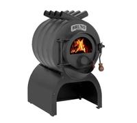 Poêle à bois Bruno Mini II 9 kW Socle Move, Sans Habillage latéral