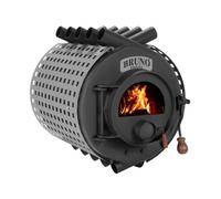 Poêle à bois Bruno Mini III 12 kW Sans Socle, Habillage latéral