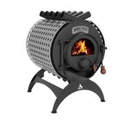 Poêle à bois Bruno Mini III 12 kW Socle Classique, Habillage latéral