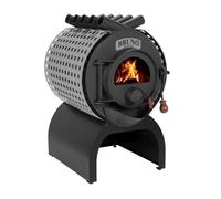 Poêle à bois Bruno Mini III 12 kW Socle Move, Habillage latéral
