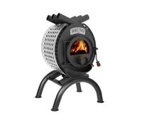 Poêle à bois Bruno Pyro I 13 kW Socle Rondo, Habillage latéral