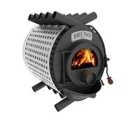 Poêle à bois Bruno Pyro III 19 kW Sans Socle, Habillage latéral