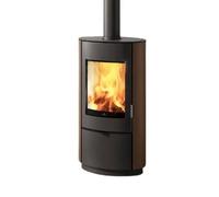 Poêle à bois Edilkamin Krio 10,1 kW acier bronze