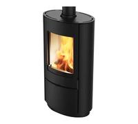 Poêle à bois Edilkamin Krio 10,1 kW acier noir
