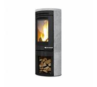 Poêle à bois Edilkamin Tally Int 6,4 kW Revêtement en pierre ollaire