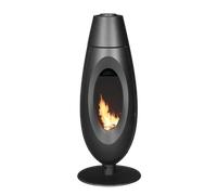 Poêle à bois en fonte Invicta 6149-04 OVATIO anthracite