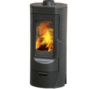 Poêle à bois en fonte - PLAMEN - Tara - 6 kW - Rendement 84