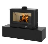 Poêle à bois étanche GODIN MACLAS porte fonte 411117