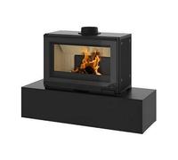 Poêle à bois étanche GODIN MACLAS porte vitrée 411116