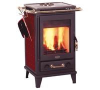 Poêle à bois Fireplace Florenz 6 kW céramique bordeaux