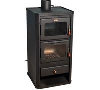 Poêle à bois FM 12 kW avec four noir