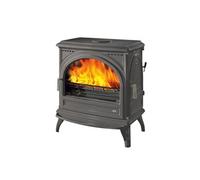 Godin Poêle à bois CARVIN2 Fonte 11 kW Anthracite