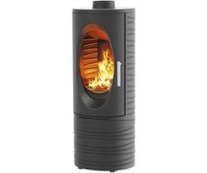 Poêle à bois fonte 7kw noir Godin 420012 noir G