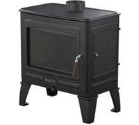 Pôele à bois fonte 8.7kw noir Supra FR9016300B noir G