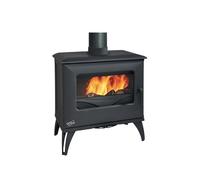 Poêle à bois fonte 8Kw anthracite - GODIN - 388151