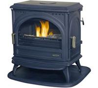 Poêle à bois fonte 9kw anthracite Godin 366102 anthracite G