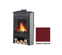 poêle à bois godin brulhaut 2 364132 carmin