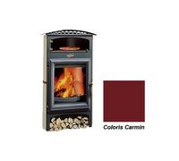 poêle à bois godin brulhaut 2 364133 carmin