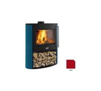poêle à bois godin coggia sur bucher 388245 rubis