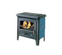 poêle à bois godin eco 2 363111 bleu boreal