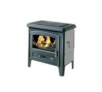 poêle à bois godin eco 2 363111 gris argenté